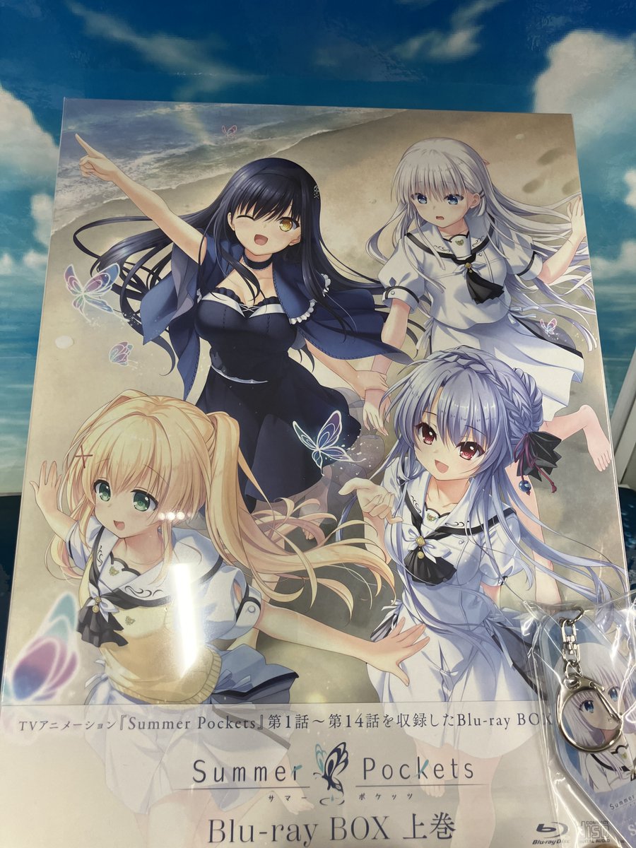 新譜情報】 TVアニメ「Summer Pockets」Blu-ray BOX 上巻好評発売中