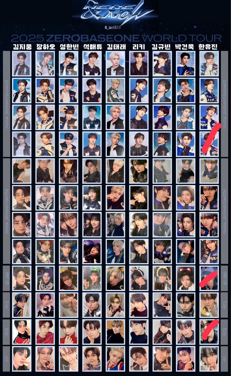 ZEROBASEONE WORLD TOUR HERE&amp;NOW ZB1ゼベワン トレカ交換 ラントレ 会場限定購入特典 ソウルコン 

譲 写真（２枚目条件言い方優先）
　リッキー7000円トレカ→day1ユジントレカor旧譜ユジントレカ優先
求 ユジン 

郵送での交換希望です📮
お気軽にお声掛けください！
#ZB1交換 
#zerobaseone交換