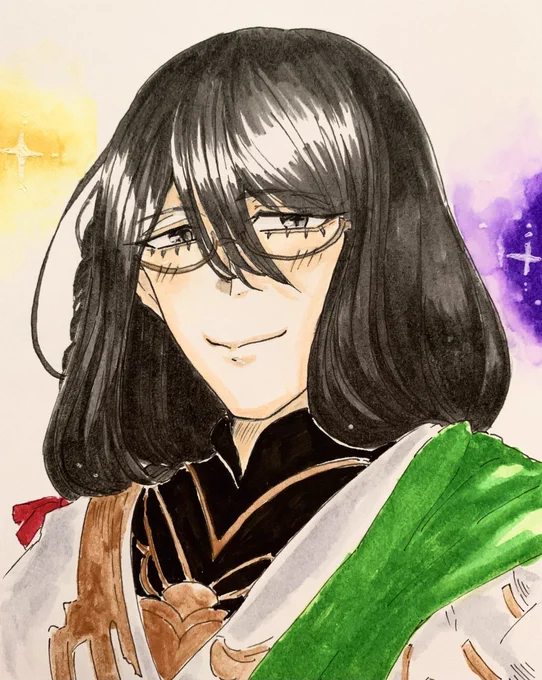 スェン ストイベ読み終えた勢いでスェンを描きました! 姉様にまた会えるといいね…!!! #グラブルファンアート #グラブル