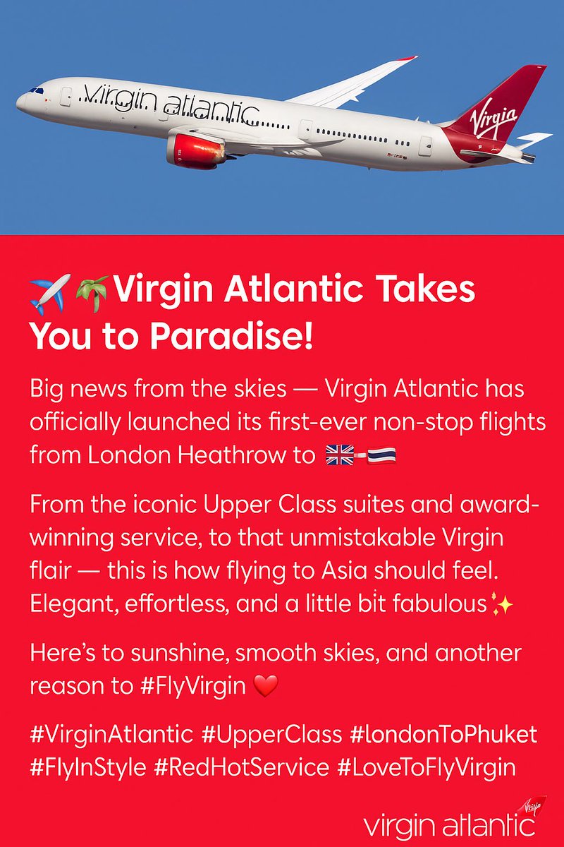 pycroft235's tweet image. #VirginAtlantic #FlyVirgin #UpperClass #LondonToPhuket #PhuketBound #FlyInStyle #RedHotService #LoveToFlyVirgin
