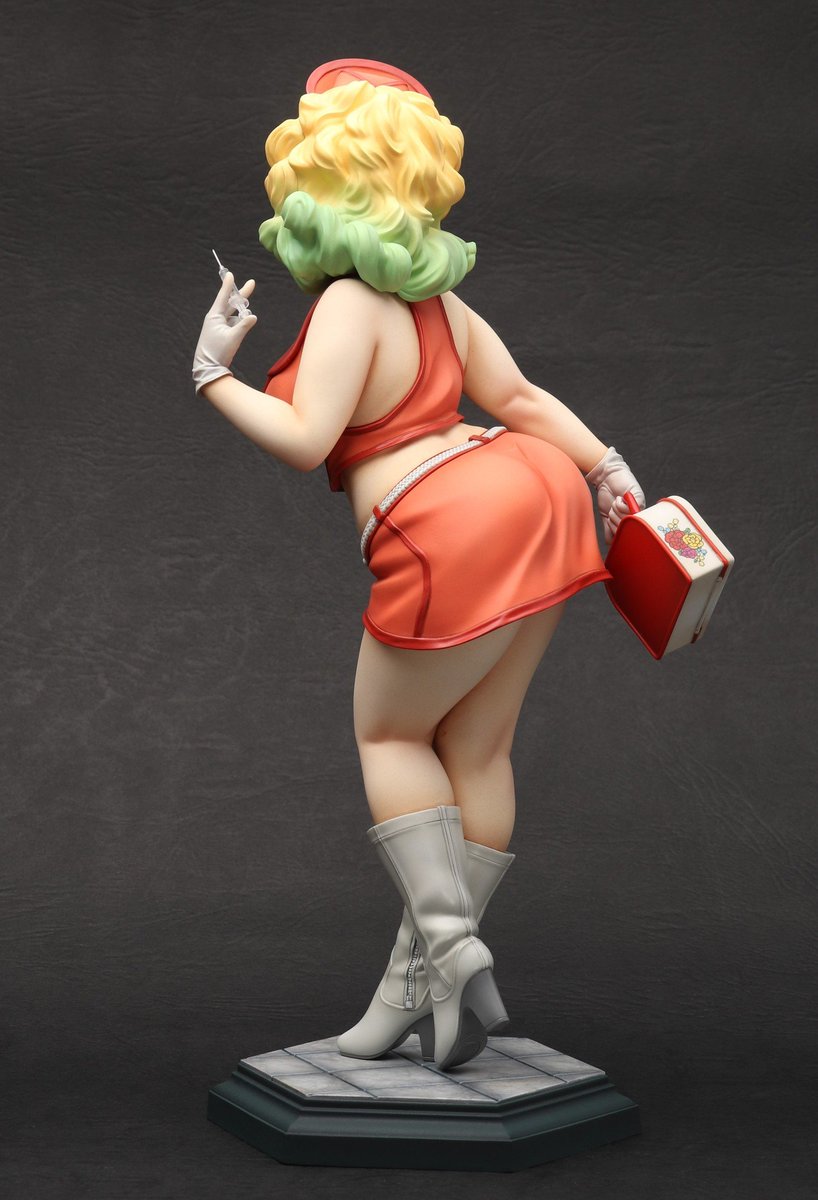 DarksFigures's tweet image. Playful Nurse | Original Character 
(garage kit by Munchkin)