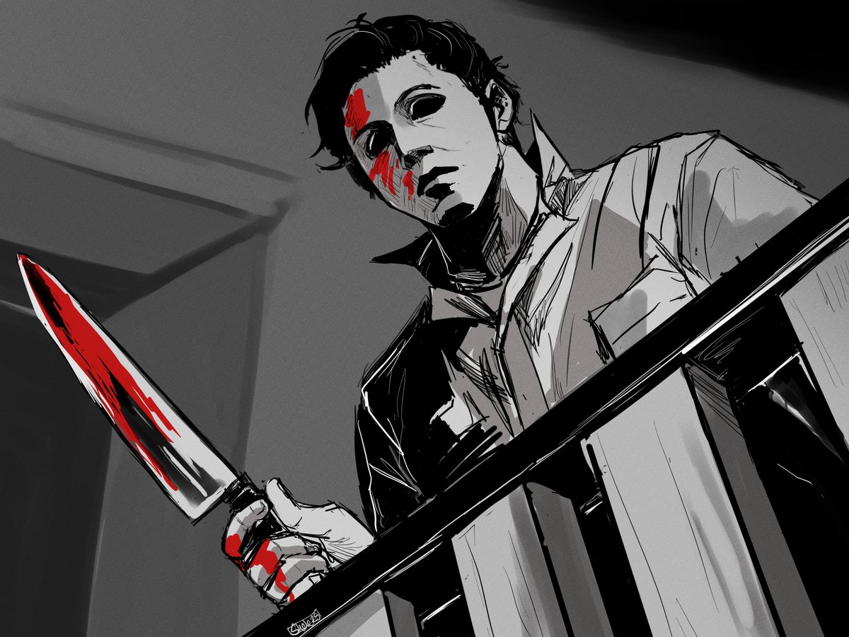 skelesass's tweet image. its his day tomorrow 
#Halloween #MichaelMyers #Halloween1978 #fanart