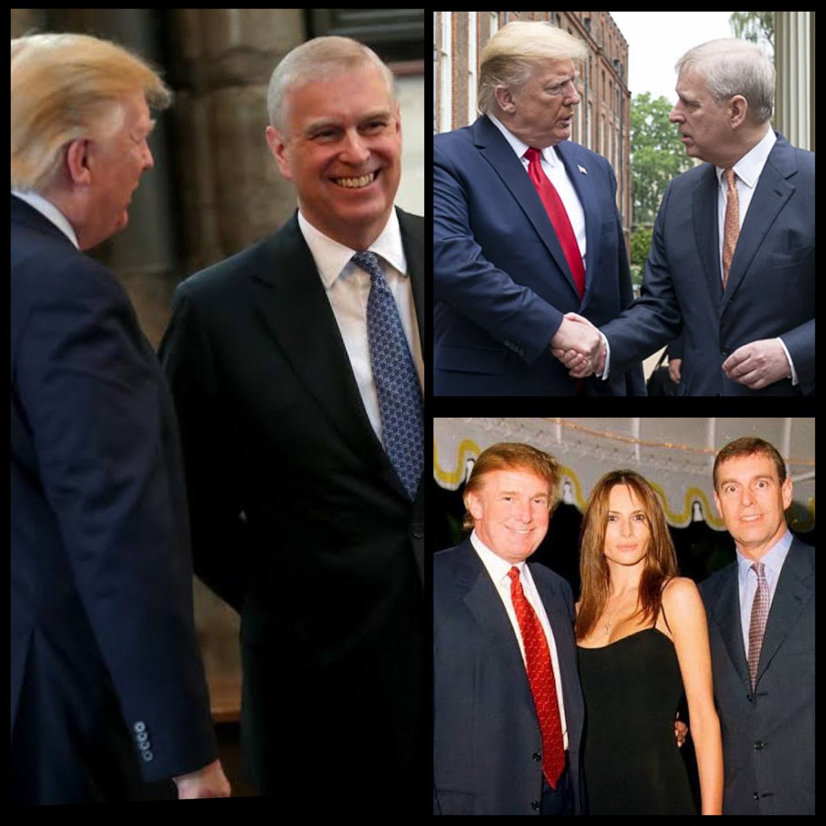 adgirlMM's tweet image. "I don't know Prince Andrew. But uh, that's a very tough story. I don't know him, no." - Trump on Andrew in 2019