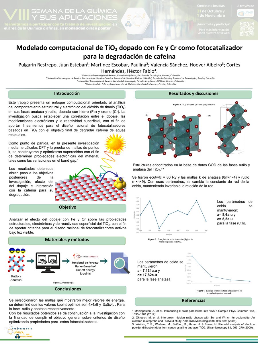 8va Semana de la Química 2025 - UNAD tweet media