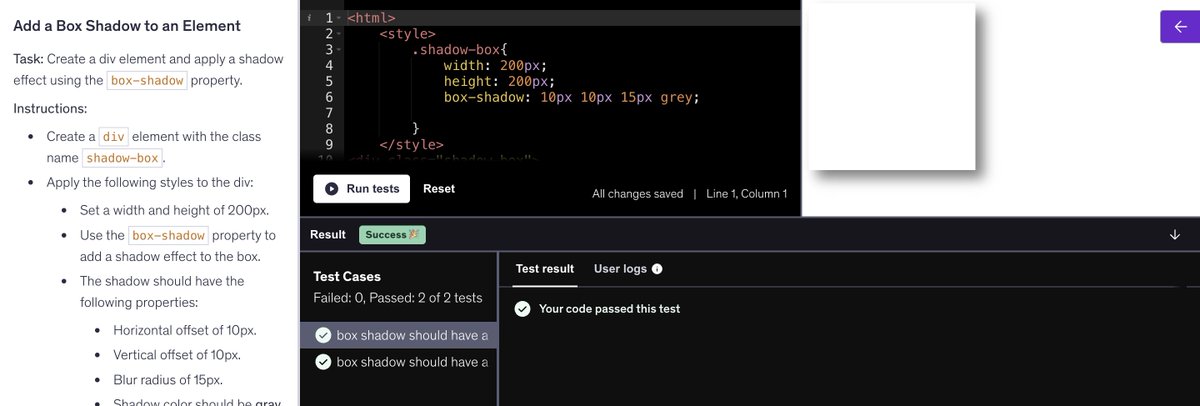 shashi_bk_23's tweet image. 🗓️ Day 19 of my 25-Day Web Dev Challenge! 🎨⚡️
Today, I practiced two key CSS concepts that enhance both the look and layout of webpages:
#WebDevelopment #CSS #FrontendDevelopment #WebDesign #MasterjiApp #25DaysChallenge #LearningJourney #BuildInPublic