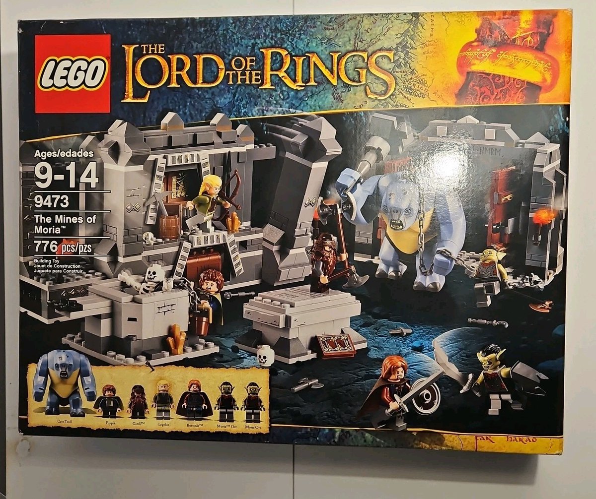 LEGO The Lord of the Rings: The Mines of Moria (9473) NEW Japan Free Shipping

Ends Sat 1st Nov @ 12:10am

ebay.com/itm/2270412281…

#ad #Lego #AFOL