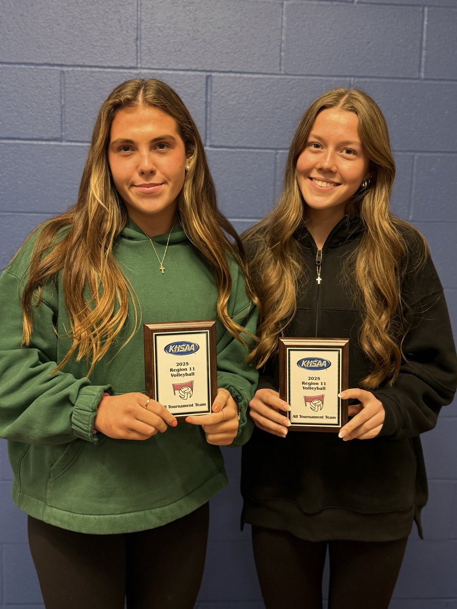 Congratulations to seniors Erin Thomas and Jenna Browning on making the Region 11 All Tournament team! #TalonsUp