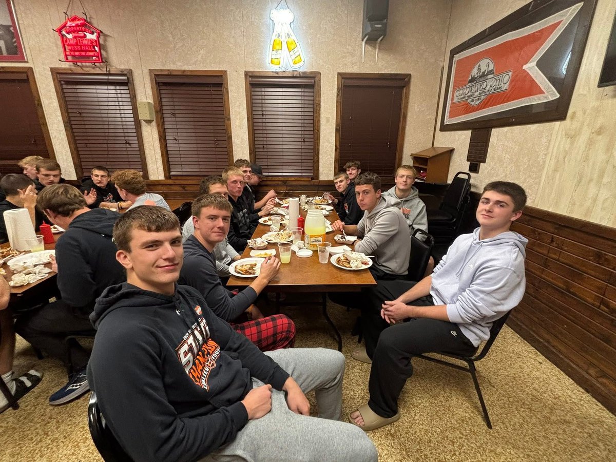 Thanks to the Coldwater Cavaliers football team and parents for letting us provide their team meal for the start of their playoff run. 🧡🖤🧡

Best of Luck in your playoff run!!
Also best of luck to all the area teams in the start of their playoff runs.
