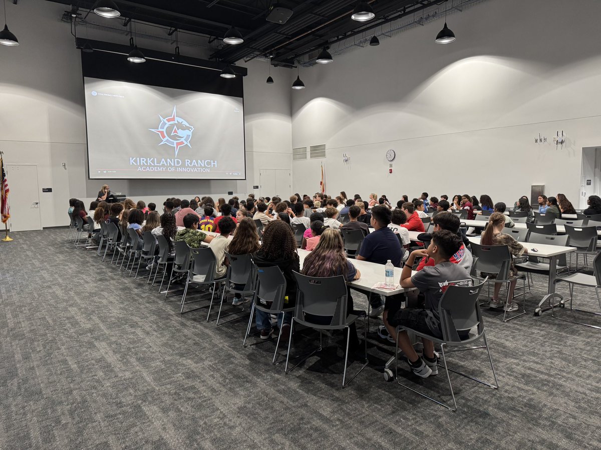 We loved welcoming the 8th graders from next door to KRAI last week! They had the chance to explore our wide range of programs and classes. With so many exciting opportunities, their decision just got a little tougher!