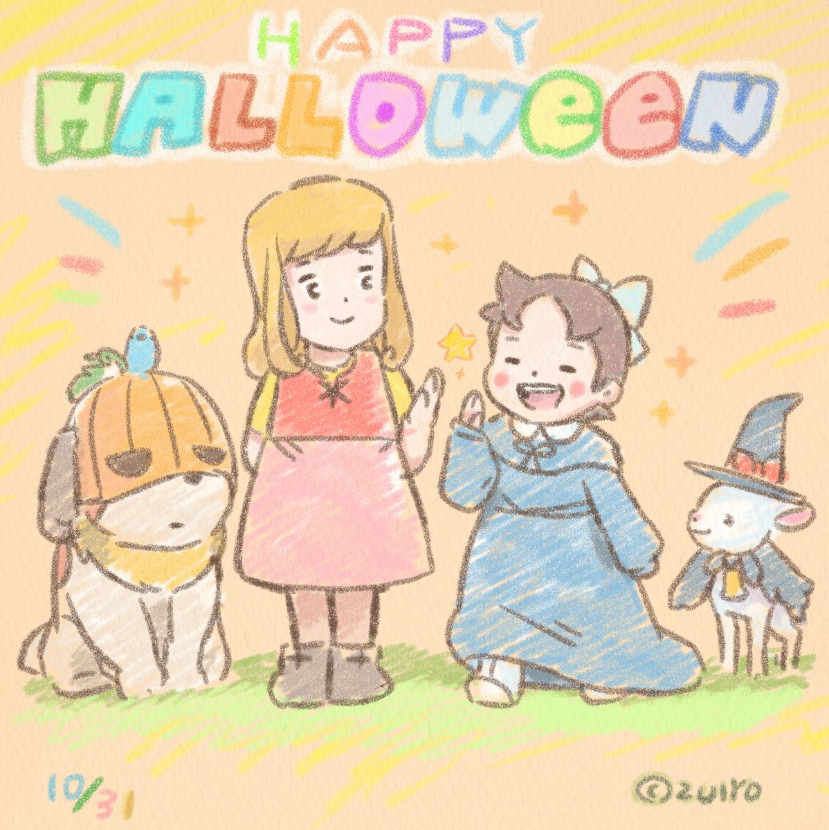 official_heidi's tweet photo. 👻✨”Happy Halloween！✨👻
　　　　🎃☺️☺️🧙‍♀️ https://t.co/HUutXYAMjH