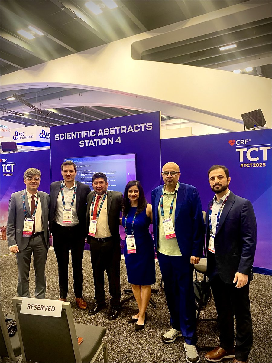 Honored to attend #TCT2025 in San Francisco and present our abstract among world-leading cardiology researchers.

Grateful to Dr. <a href="/chadialraies/">Chadi Alraies, MD FACC FSCAI</a> and our amazing team <a href="/mca_heart/">MCA Heart 🫀ﮩ٨ـﮩﮩ٨ـ</a> for their mentorship and collaboration throughout this journey.

#Cardiology #Research #TCT2025