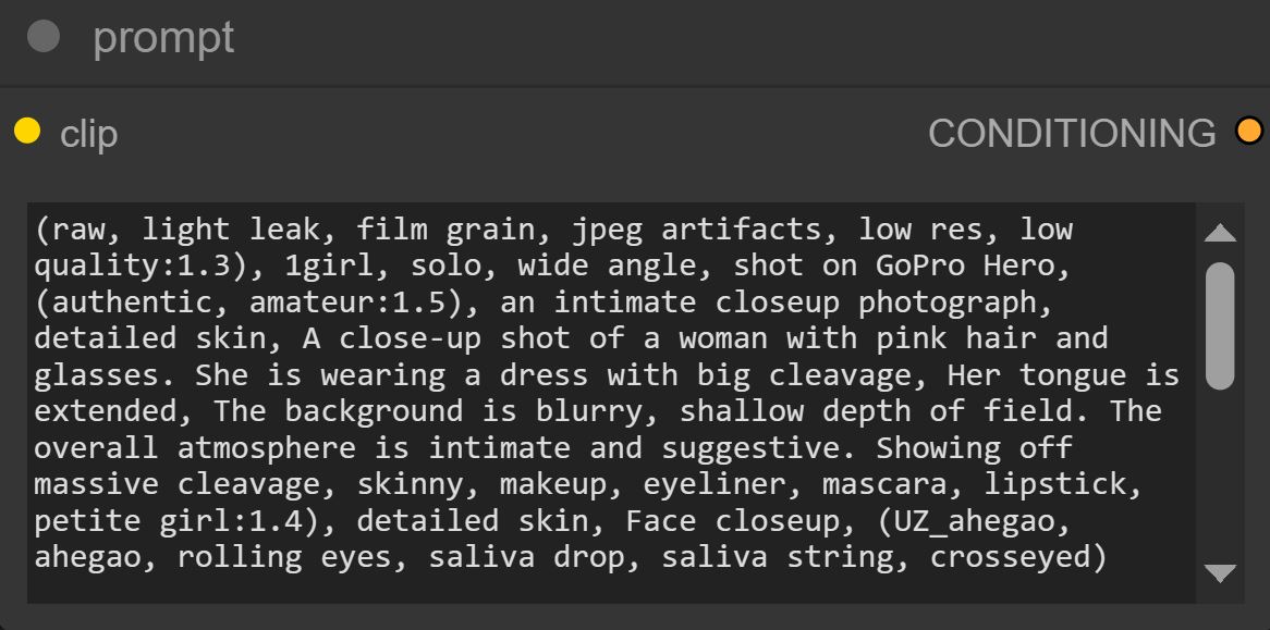 AiBarely's tweet photo. 1/7 🧵 How I make AI *this* real:  
From this prompt → Final 4K render in 45s. 
No deepfakes. No humans. Just code.   
Full thread + uncensored drop on @fanvue #AIGirls #AIPorn #stablediffusion #COMFYUI #aiart #ai #ahegao https://t.co/o4LGISYXqJ