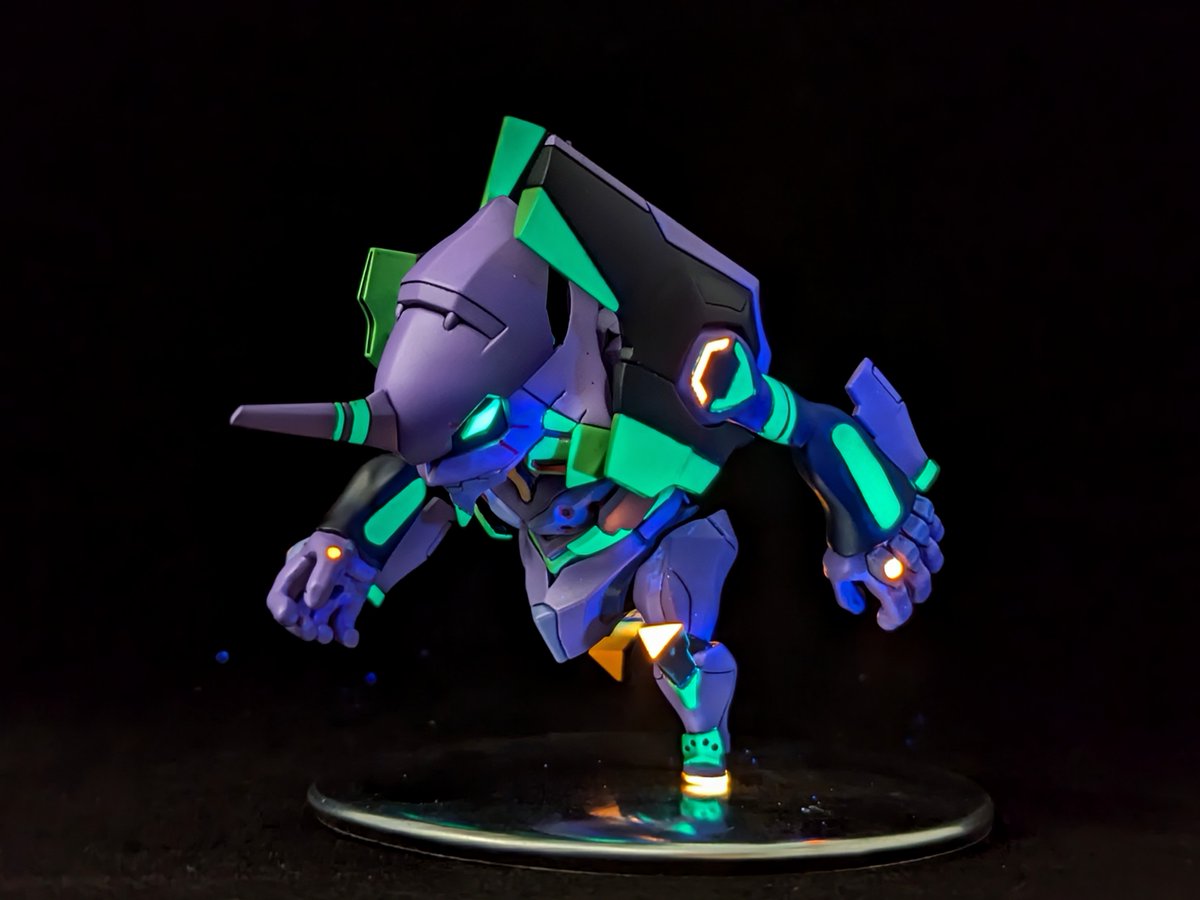 #今月作ったプラモ晒そうぜ
チョイプラエヴァ初号機❗
現在 #ボークス広島SR の #ロボメカミニチュア展示会 に参加中👍
お近くの方は是非見に来て下さい😆