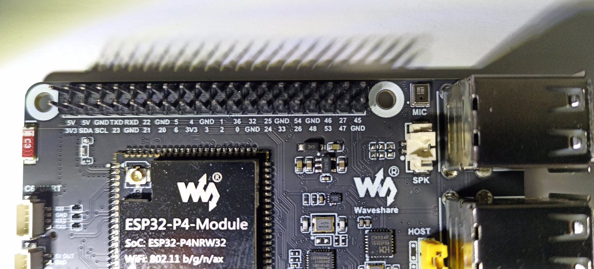 GmrsKissimmee's tweet image. New ESP32-P4/ ESP32 C6 Dev Kit #esp32p4 #ai #wsp32c6 #waveshare