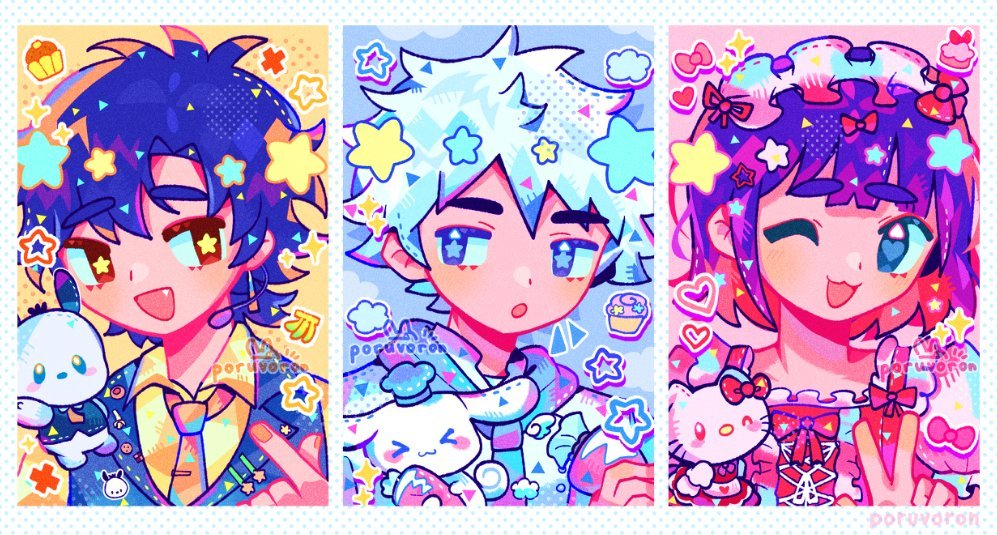 sanrio time photo studio 🌟☁🎀 