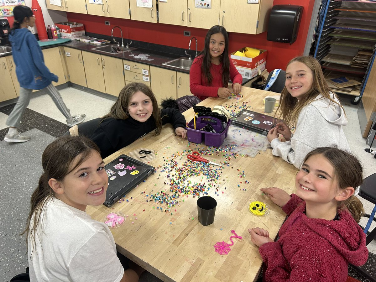 We had all of the Perler Bead fun in Crafty Cardinals today! 🎃 #sd113a #centralcards