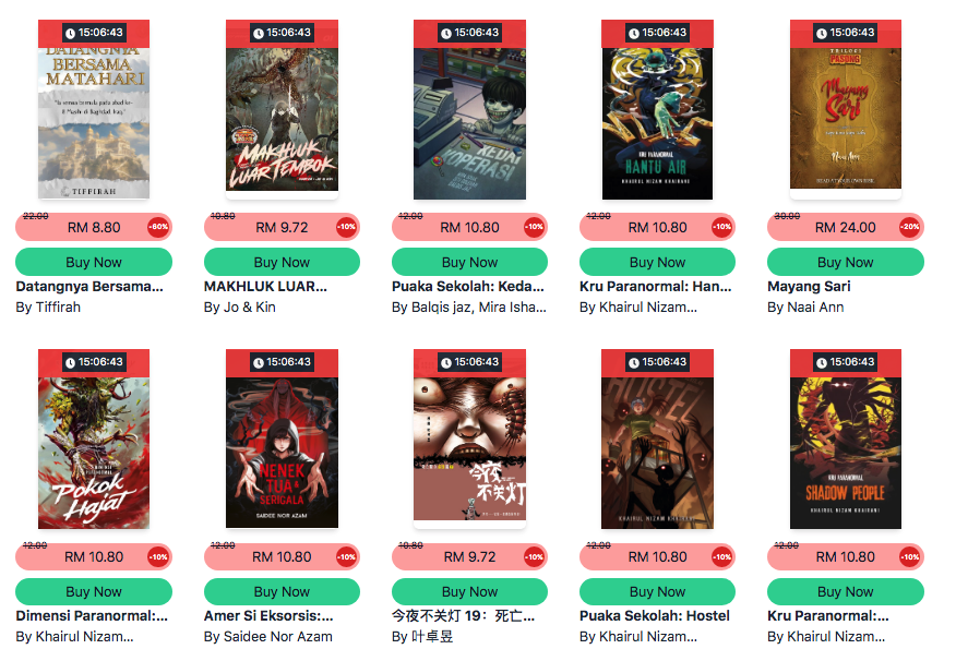 eSentral's tweet photo. Hari terakhir Promo Menyeramkan eBook!
Diskaun sehingga 60% untuk eBook terpilih.
Klik: https://t.co/BYQWl5MLKv
@GEMPAK_KGS @bukuPTS
#ebook #esentral #promoebook https://t.co/NcYfCbGE5E