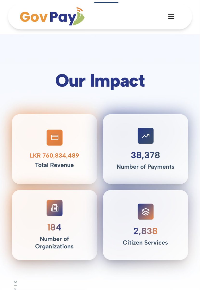 #GovPay crossed 750M primarily driven by University Payments of Kotelawala Defence University.