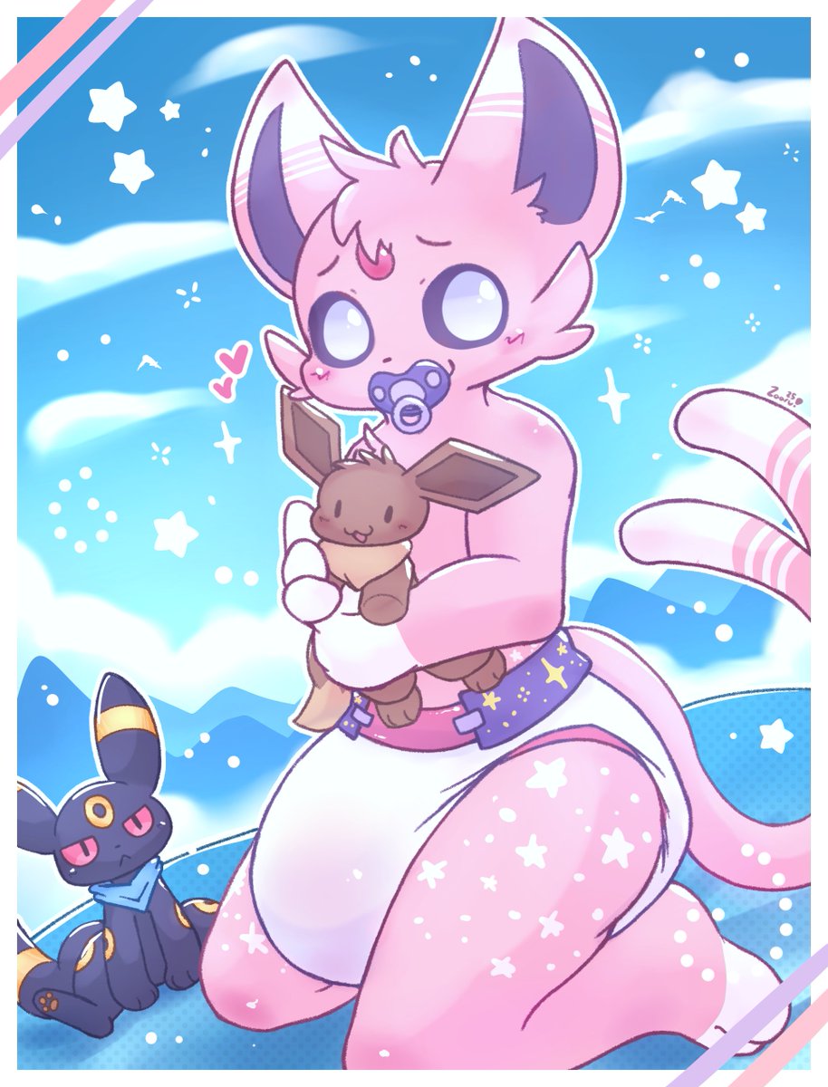 A soft espeon, for <a href="/MomoUsedCrinkle/">Momo 🔜 ANE</a> uwu ✨