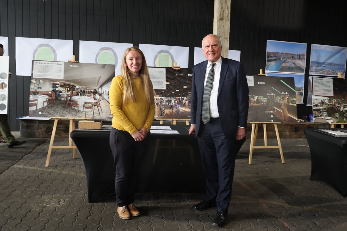 Tasmanians are invited to explore the exciting design behind the new Macquarie Point Stadium, with a Design Showcase opening on the site today.

premier.tas.gov.au/latest-news/20…