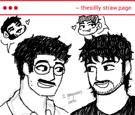 OH MY GOD OH MY GOD OH MY GOD OH MY GOD THI IS CANON THIS IS CANON THEY GOSSIP WITH EACHOTHER LIKE TEENAGE GIRLS AT SLEEPOVERS AND TEASE ECHOTHER OVER THEIR CRUSHES ON THEIR CO WORKERS  AND AND AND ANDNDA DNDNA DNA NDN ADN thesillly.straw.page 

<a href="/bluesodaas/">Blue</a>