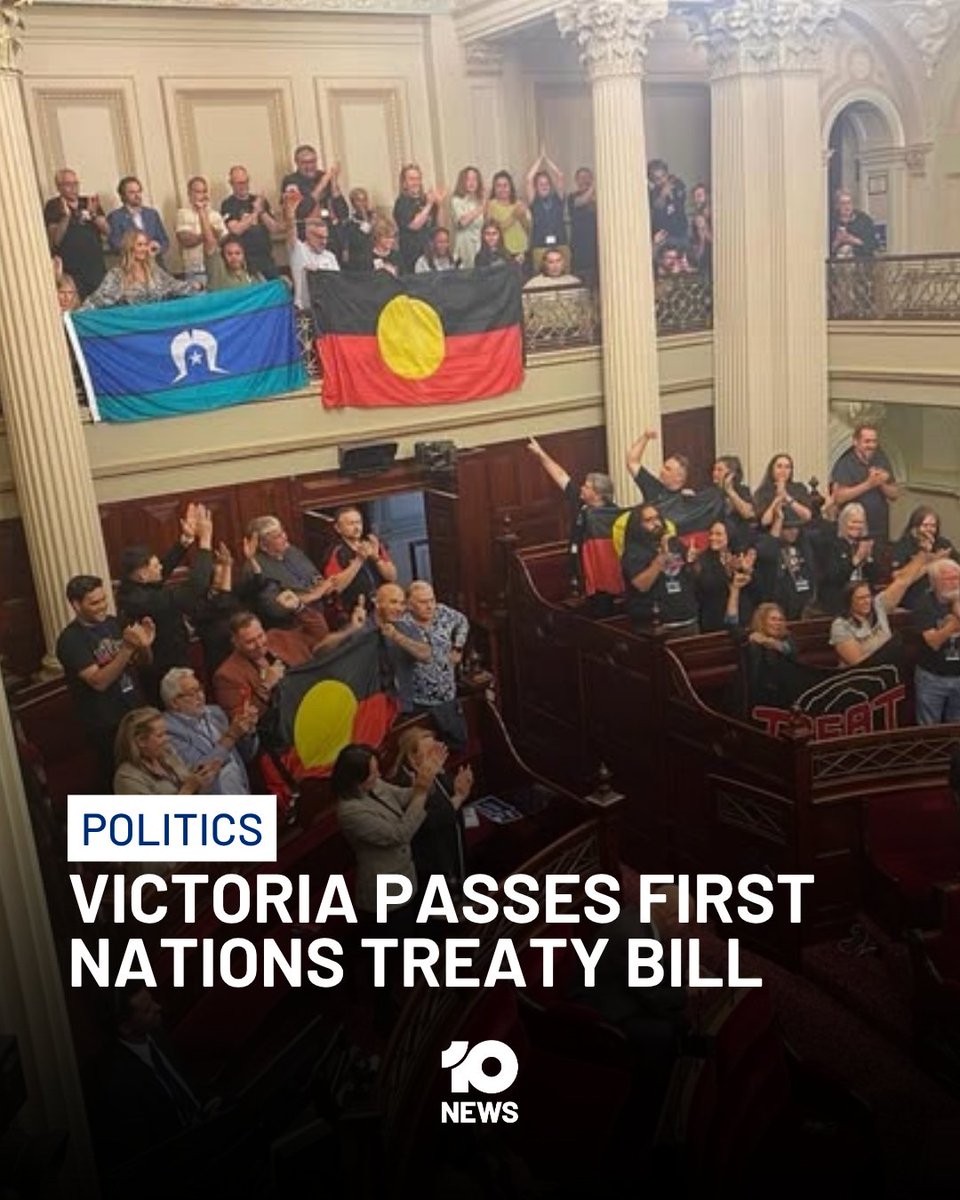 Victoria has passed landmark treaty legislation, creating a permanent, democratically elected First Peoples body to help shape laws and policies affecting Aboriginal communities.

The new Gellung Warl authority will consult on legislation, oversee truth-telling, appoint