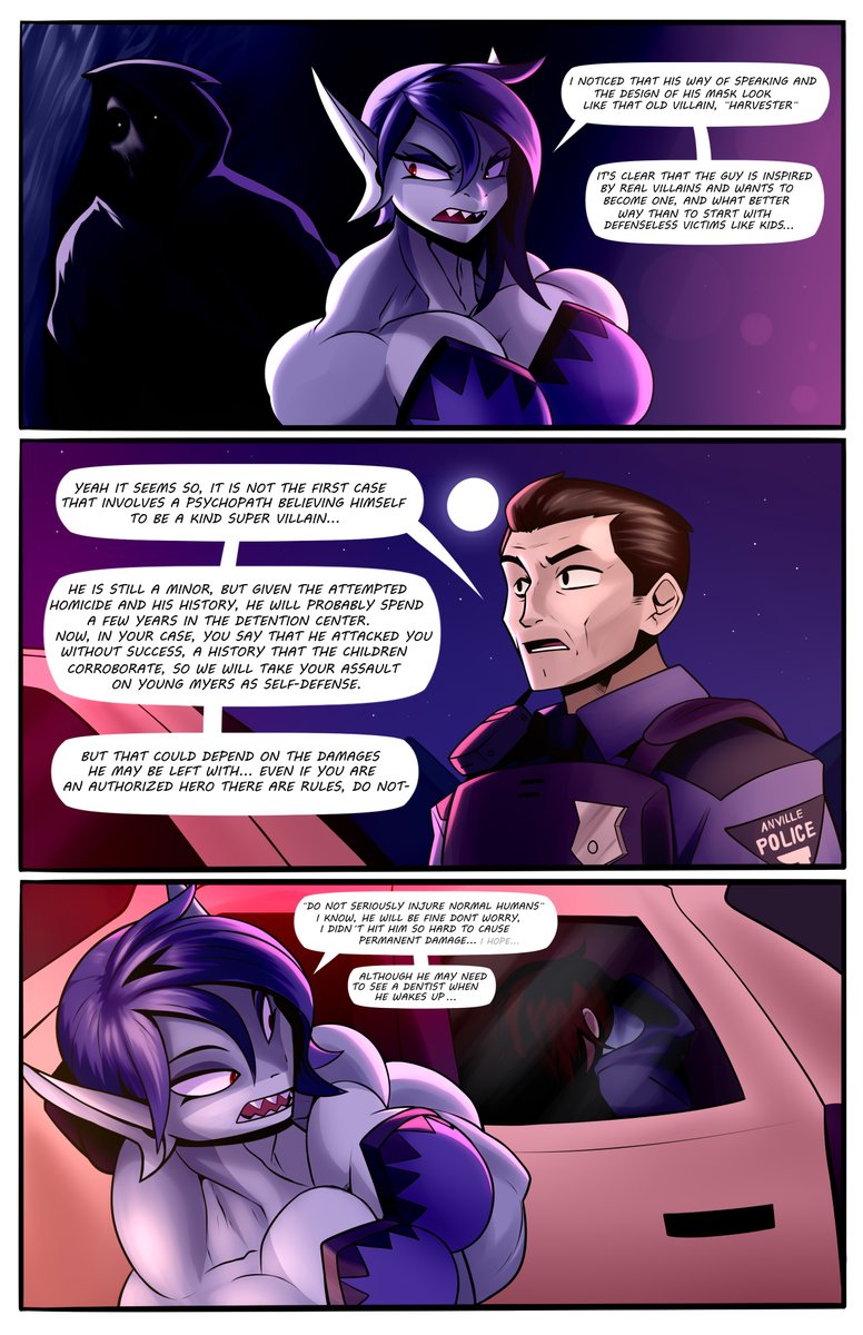 da_rakoon's tweet image. That night of the year PART 4 (pages 11-13) ENDING.
Aaand thats all (for now) thank you all! I hope you enjoyed this comic as much as I enjoyed making it :&amp;gt;