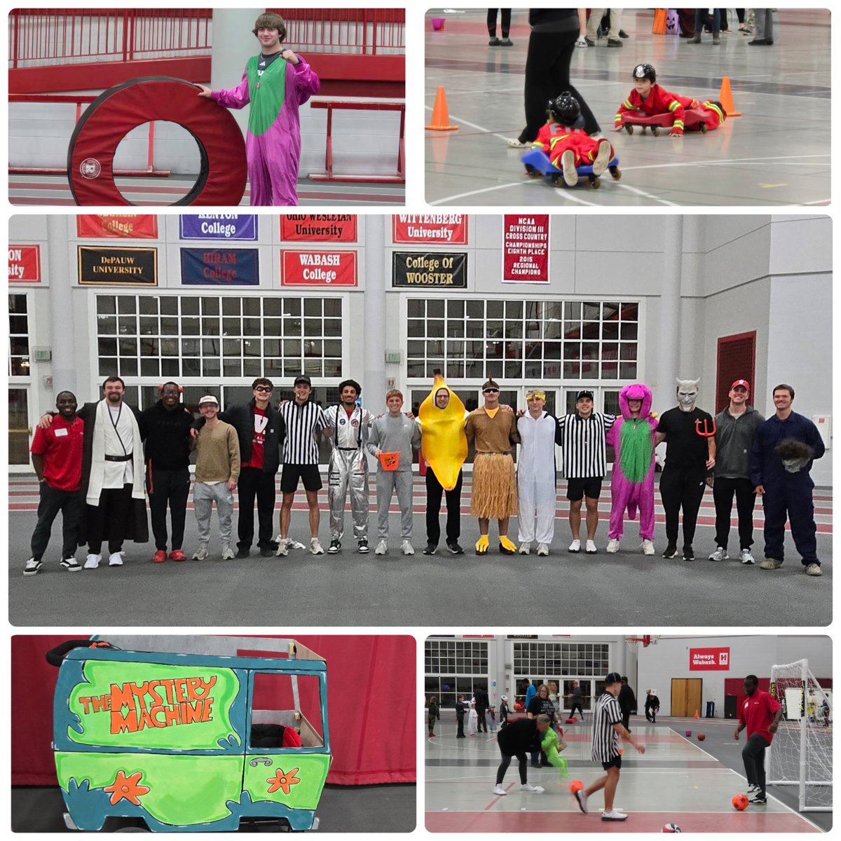 Happy Halloween from the Wabash College Track and Field Team and the Athletics Leadership Academy! <a href="/wabashathletics/">Wabash Athletics</a> <a href="/WabashCollege/">Wabash College</a> #Community #FitKids