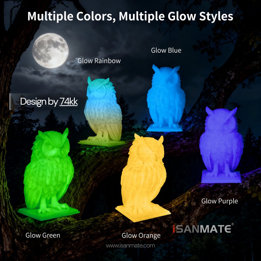 Happy Halloween! 👻🎃🕸️
May your prints be eerie and your tricks be treats!

Wishing you all a wickedly fun night from iSANMATE, powered by our Luminous Glow-in-the-Dark Filament! 🌙🍬

#isanmate #3d #3dfilament #3dprinting #halloween2025 #luminousfilament #glowinthedark