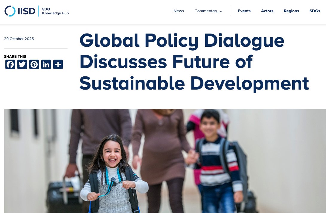 Kaboub stressed the need to transform the global economic &amp;geopolitical hierarchy to move away from colonial structures designed for extractive purposes towards a multi-polar world with the Global South at the center of the international economic order.1/2
sdg.iisd.org/news/global-po…