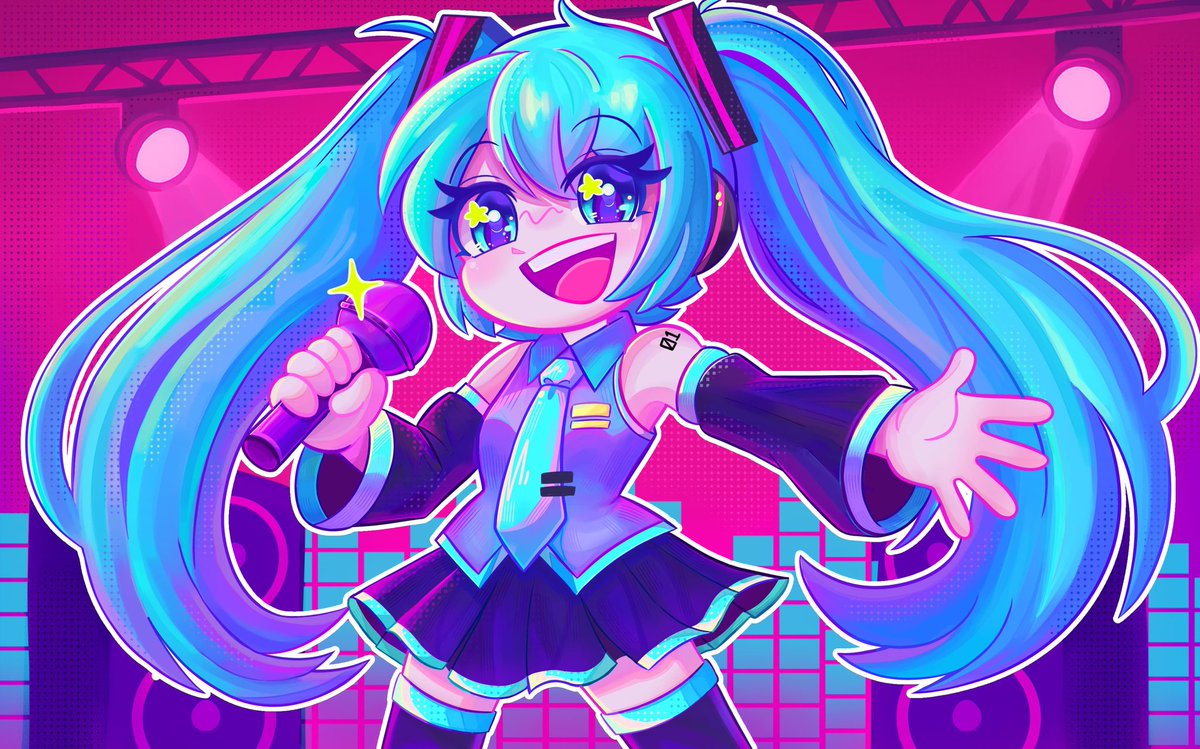 Miku Miku Beaaaam🩵✨
#HatsuneMiku