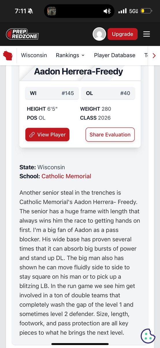 Thank you <a href="/MJ_NFLDraft/">Mark Johnson</a> and <a href="/PrepRedzoneWI/">Prep Redzone Wisconsin</a>  for the write up hope to keep going and get better through playoffs.<a href="/TimajePorter/">Coach Timaje Porter</a>  <a href="/CoachJWellsNCSA/">Jordan Wells</a>