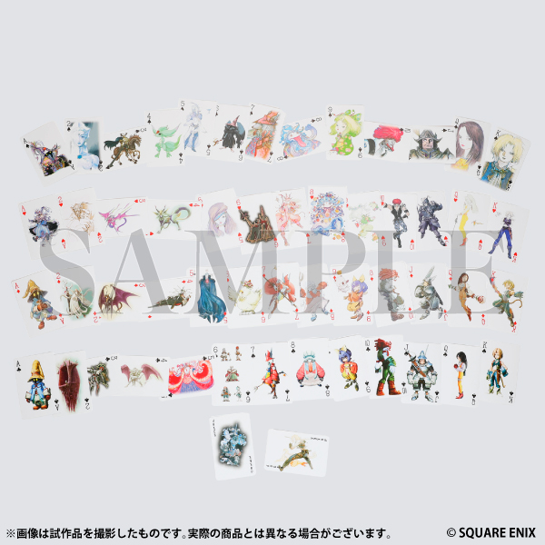 🔵#FF9展 記念グッズ紹介🔴 【トランプ】 様々なキャラクターや召喚獣