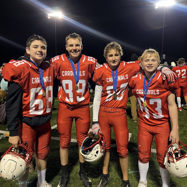 Congratulations to the Cromwell Wright Area (which includes Floodwood) Football Team! Tonight they defeated Bertha-Hewitt 41-18 and earned the title of 9-man Section 5 Champions! They head to the MN State Tournament next week!