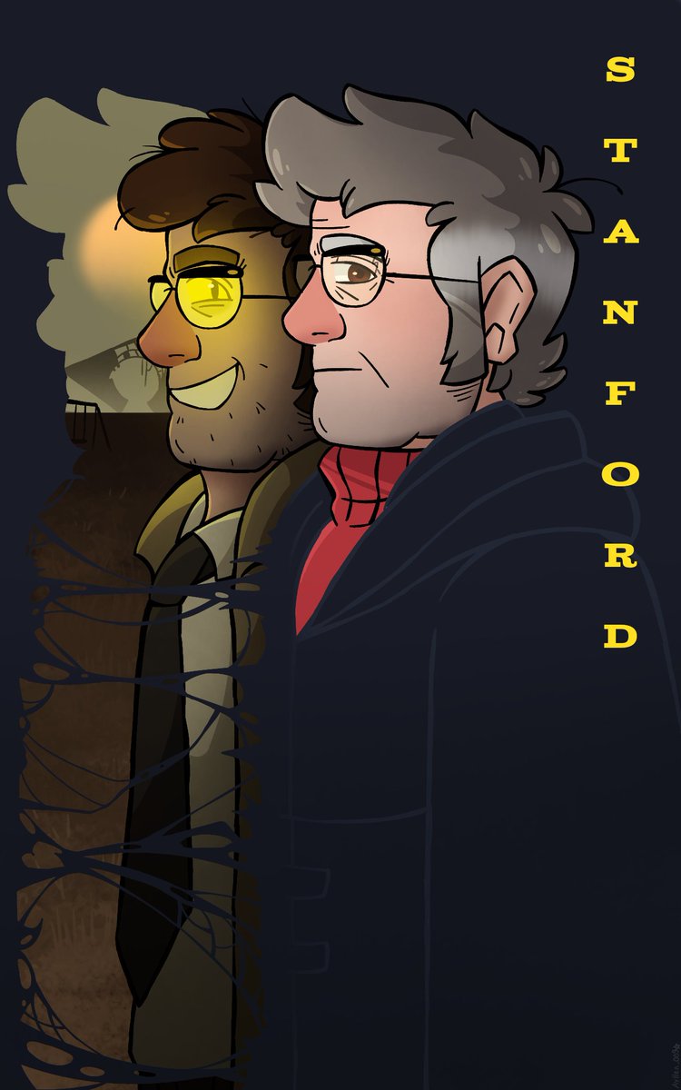 ✋ 
(paprika art trend)

#gravityfalls #StanfordPines