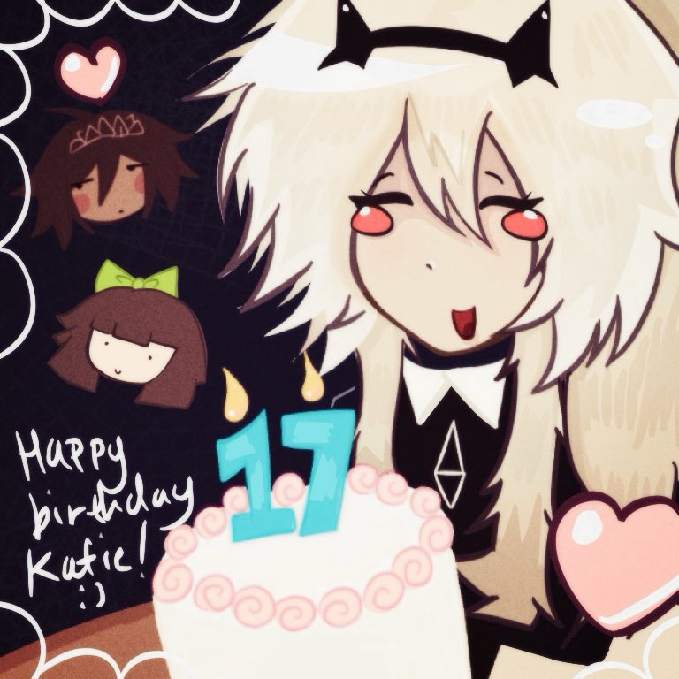 #KATIEVERSE I tried my best drawing this, but I hope Katie likes it ! c: happy birthday !