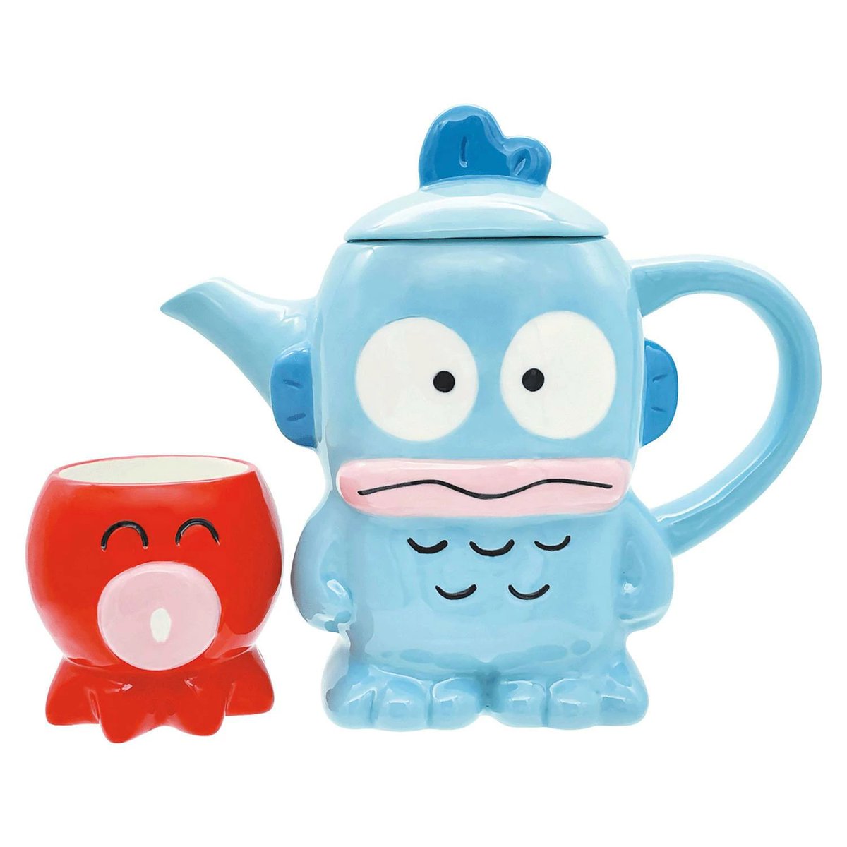 📢好評発売中⚠️ ⋐ ハンギョドン ティーセット ⋑ ＼ サンリオアプリ