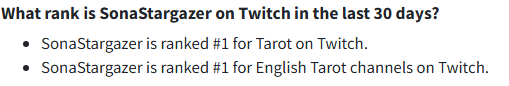 idk how accurate this site is but I feel like this is a crazy accomplishment!! I hope I can continue giving readings that bring people hope and help them in some way~! 🧿💕
