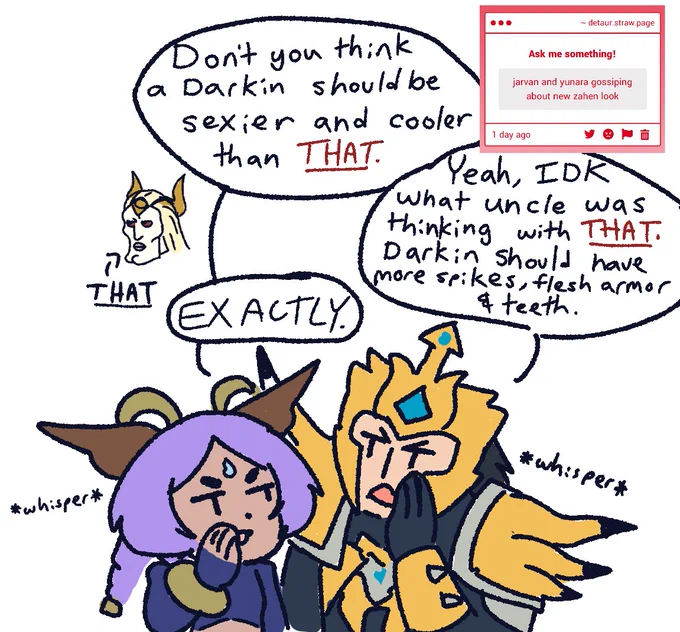 Local monster appreciators discuss Zaahen's new look 