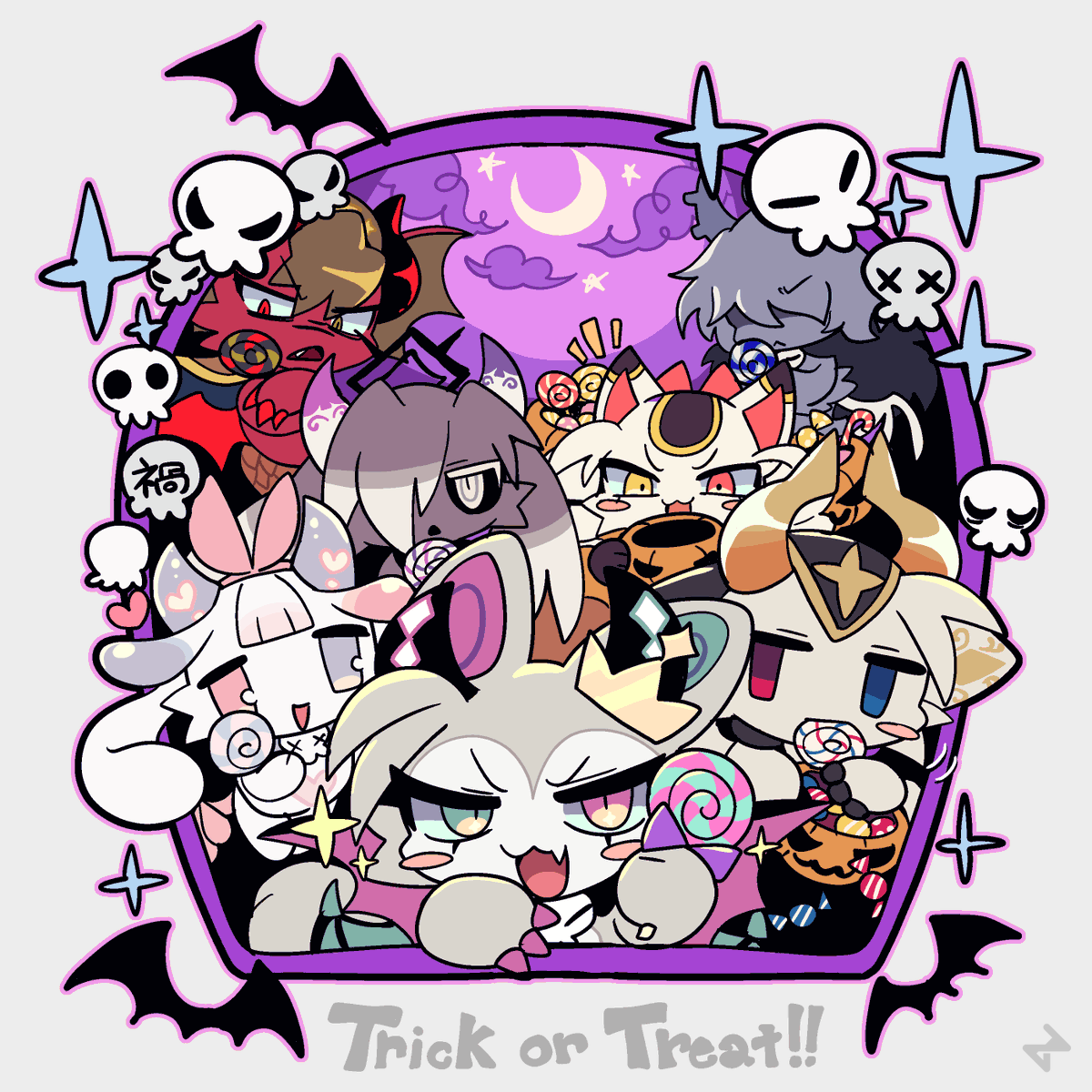 DevilConnection's tweet photo. とりっくおあとりーと🍭 https://t.co/9Ge28YZqGY