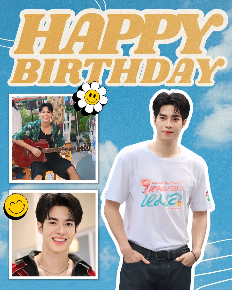 Happy Birthday : BOSSTON SUPHADACH <a href="/B_Suphadach/">Bosston_Suphadach 😊🇹🇭</a> 

ขอให้วันนี้และทุก ๆ วันข้างหน้า
เต็มไปด้วยความสุขและความสำเร็จ
ขอให้ชีวิตสดใสและพบเจอแต่สิ่งที่ดี ๆ
ขอบคุณที่เป็นบอสตั้นที่ยอดเยี่ยมเสมอมา♥️

#HBD28thSuphadach
#BosstonSuphadach 
#กีต้าร์ของบอสตั้น