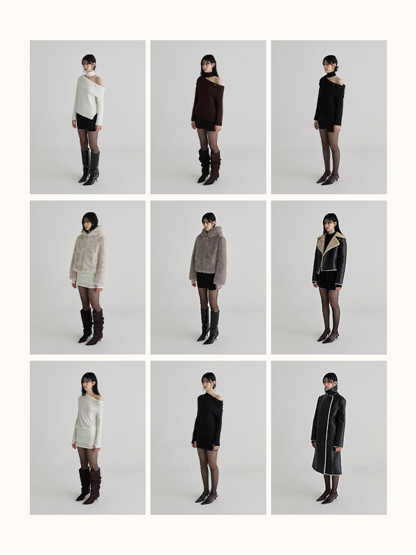nyr_notyourrose's tweet photo. 25WINTER Collection '𝑀𝓊𝓉𝑒𝒹 𝒮𝑜𝓃𝓃𝑒𝓉'
낫유어로즈에서 11/3에 25 겨울 컬렉션이 오픈됩니다.
퍼 무스탕, 오프숄더 가디건, 드레이프 니트 등
데일리룩부터 연말룩까지 활용 가능한 제품이 출시됩니다. 많은 관심 부탁드립니다🖤
#낫유어로즈 #ノットユアローズ #notyourrose https://t.co/HaJ59rBL3c