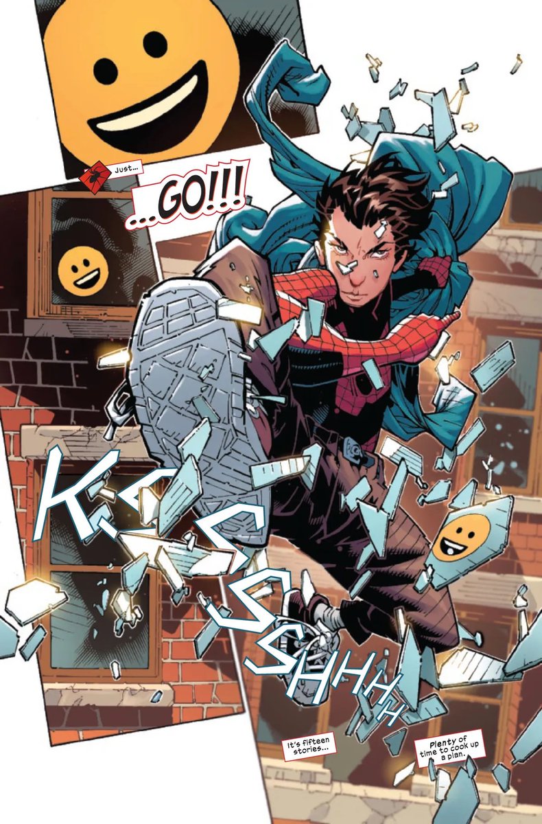 Muito maneiro!
Antes de assumir o título do Aranha, eu trabalhei com o Bachalo em “Non Stop Spider-Man”. Se você não conhece esse quadrinho, vale a pena dar uma olhada!