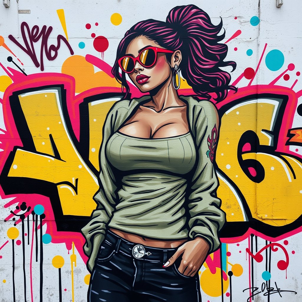 Rapping_Raps's tweet photo. 🔥 Want to make street art without the spray? Our AI Graffiti Generator is here! 🎨🤖 Create, share, and go viral in seconds. Tap the link in bio, scroll down, and click the graffiti hyperlink to get started! 🚀✨ #MyAIGraffiti #DigitalStreetArt #ViralArt #CreativeHack #Art https://t.co/WRiOhRr80b