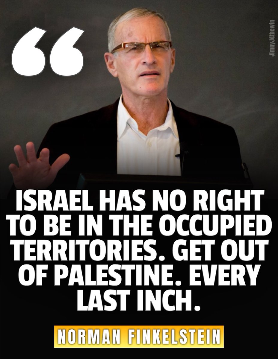 Norman Finkelstein is right. 🎯
