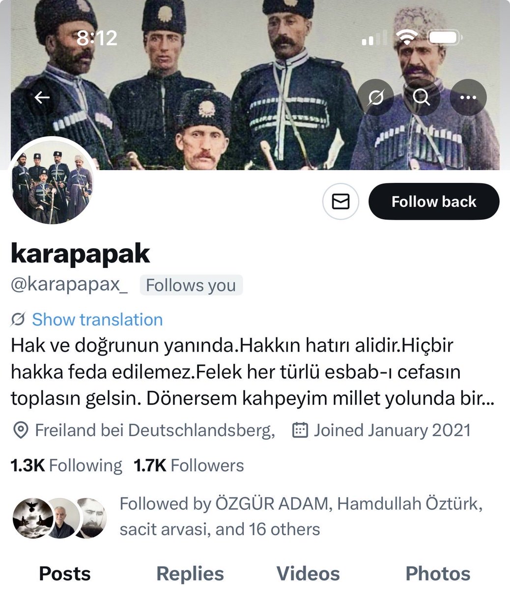 gercekler009's tweet image. Dün takip ediyordu bugün bloklayıp kaçmış
Sen dur bakalım, imamlık yaptığın yerlerden konuşmadan nereye gidiyorsun? @EmniyetMersin 
Beni çok iyi tanıyormuş bu eski imam.
Kendisi diyor. Bence ona sorun beni!