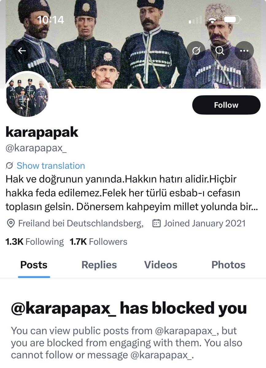 gercekler009's tweet image. Dün takip ediyordu bugün bloklayıp kaçmış
Sen dur bakalım, imamlık yaptığın yerlerden konuşmadan nereye gidiyorsun? @EmniyetMersin 
Beni çok iyi tanıyormuş bu eski imam.
Kendisi diyor. Bence ona sorun beni!