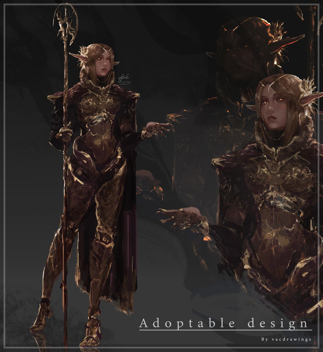 Hiii!! I'm still working on some commissions but wanted to share 2 adopts, currently on auction! Both at sb $50

You can check them on my YCH: ych.commishes.com/user/VACdrawin…

Likes and share are very appreciated❤️