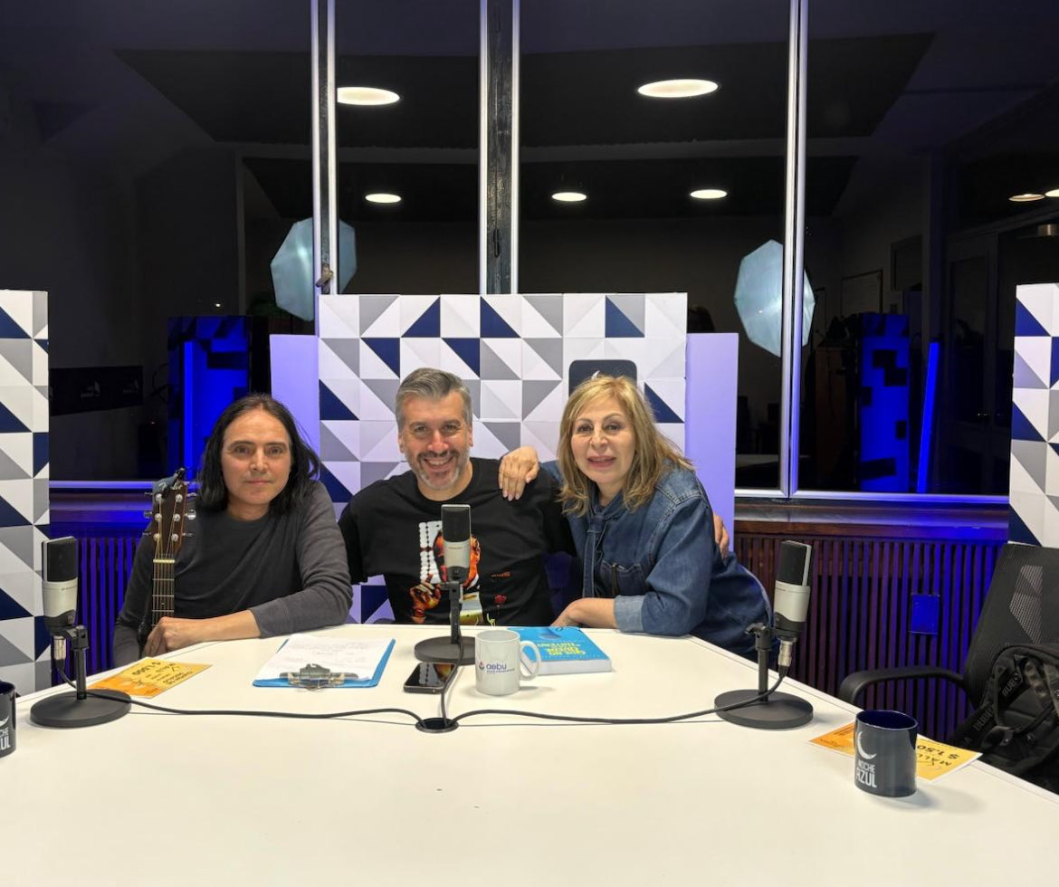 Gracias a Graciela Rodriguez y a Alejandro Ferradás por la visita ! Muchos recuerdos, historias y anécdotas de teatro, televisión y música.

Hasta la próxima!

☺️💙🙌📗🎼