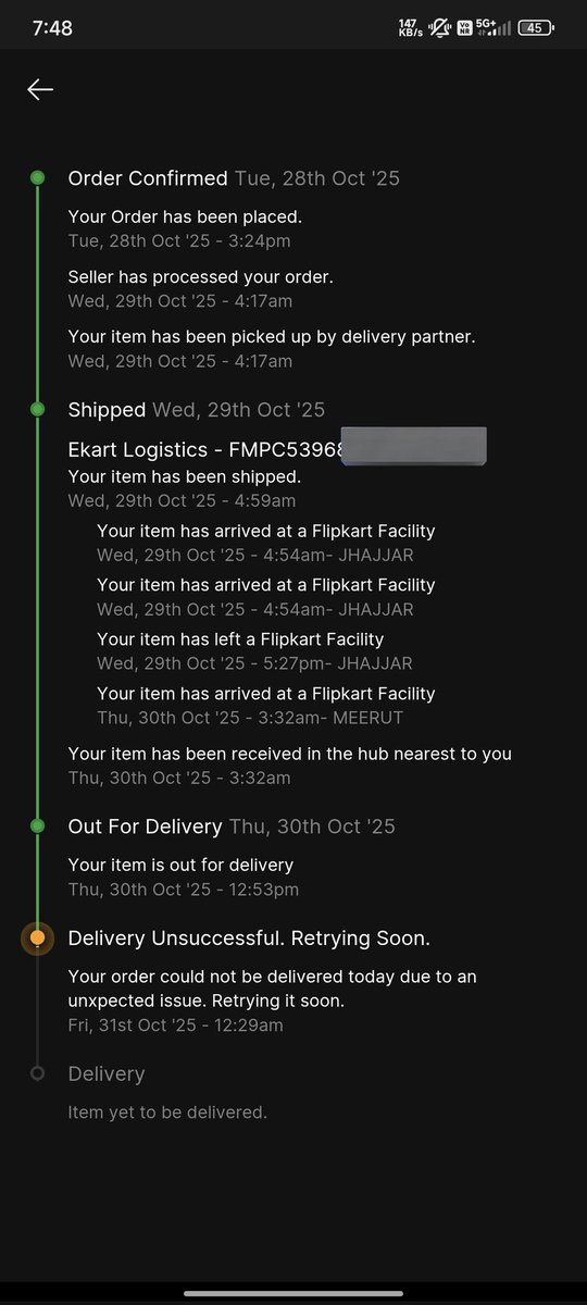 acharkimasti's tweet photo. @Flipkart @flipkartsupport @Flipkart Here your service huh can't delivered diwali products and says to buy another one 🤣 worst service i ever seen I'll buy from Amazon but issue Thier no availablity if Thier i never use this 3rdclass service again https://t.co/jI67MiSGMc